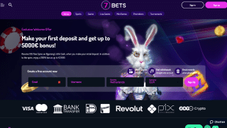 7Bets Casino Screenshot