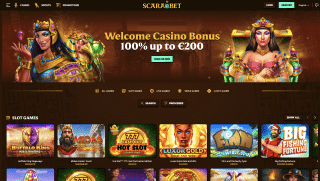 Scarabet Casino Screenshot