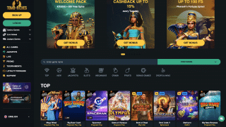 TombRiches Casino Screenshot