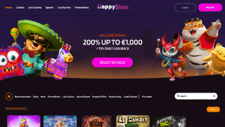 HappySloys Casino Screenshot