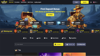 GoldenBilly Casino Screenshot