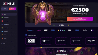 Gxmble Casino Screenshot