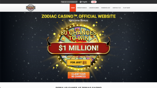 Zodiac Casino Screenshot