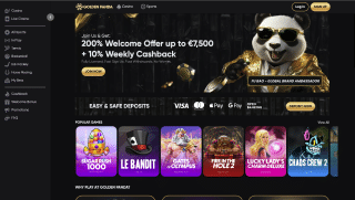 Golden Panda Casino Screenshot