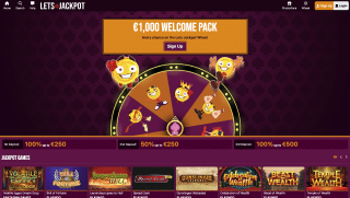 Lets Jackpot Casino Screenshot