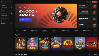 Gxbet Casino Screenshot